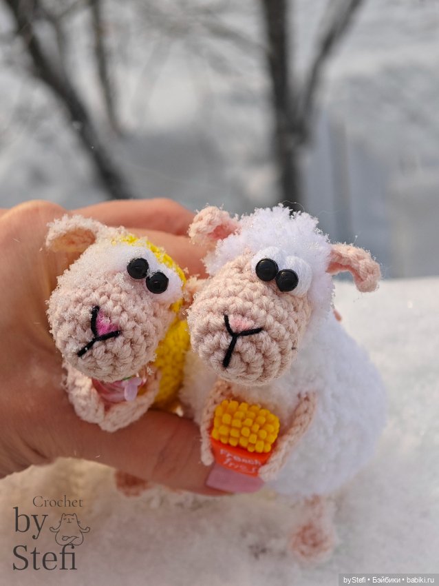 Овечка Боня — Вязаные игрушки и амигуруми: крючком (фото 9)