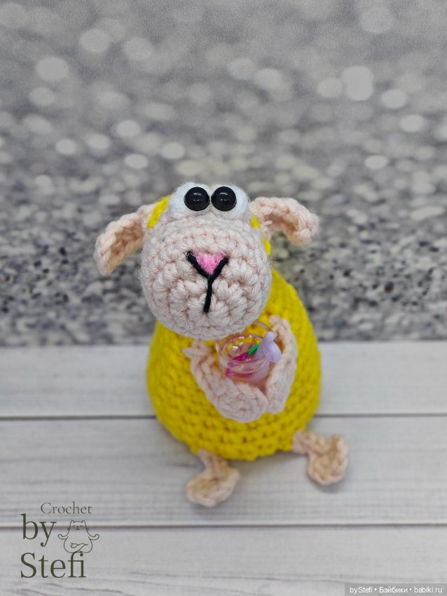 Овечка Боня — Вязаные игрушки и амигуруми: крючком