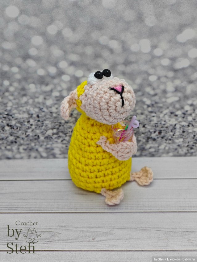 Овечка Боня — Вязаные игрушки и амигуруми: крючком