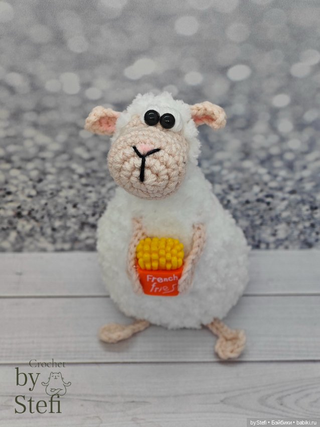 Овечка Боня — Вязаные игрушки и амигуруми: крючком