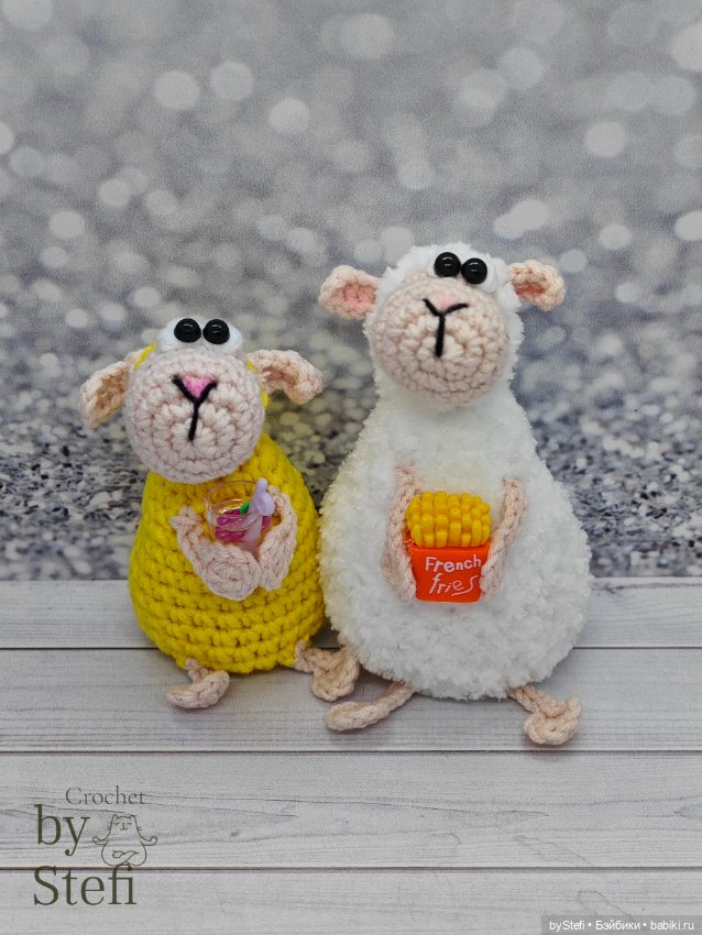 Овечка Боня — Вязаные игрушки и амигуруми: крючком