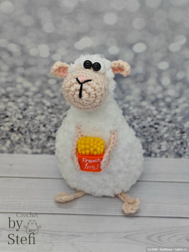 Овечка Боня — Вязаные игрушки и амигуруми: крючком