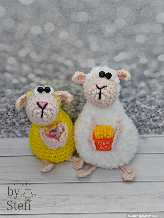 Овечка Боня — Вязаные игрушки и амигуруми: крючком
