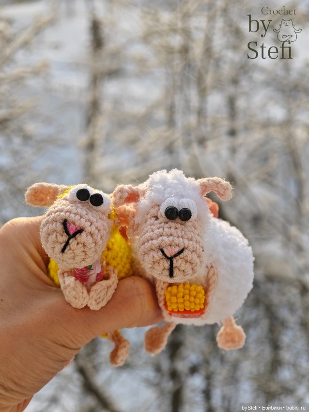 Овечка Боня — Вязаные игрушки и амигуруми: крючком