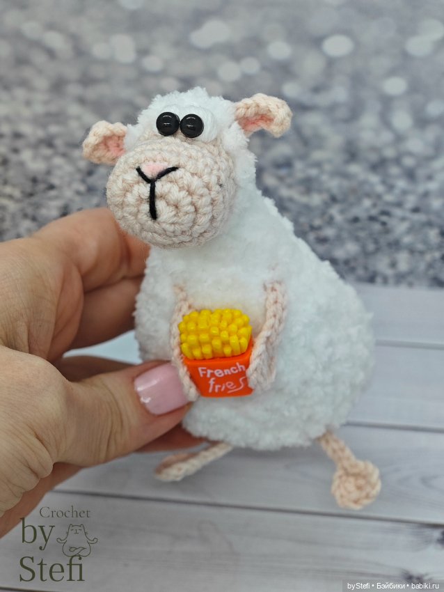 Овечка Боня — Вязаные игрушки и амигуруми: крючком