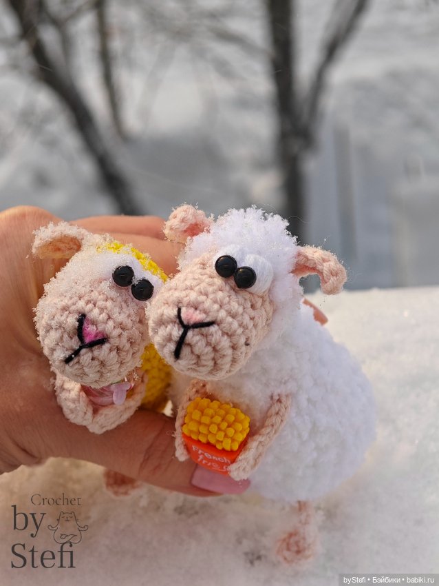 Овечка Боня — Вязаные игрушки и амигуруми: крючком (фото 8)