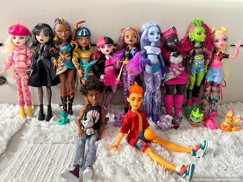 Наши Монстр хай — Куклы Monster High и Ever After High: G1
