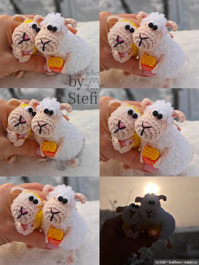 Овечка Боня — Вязаные игрушки и амигуруми: крючком (фото 3)