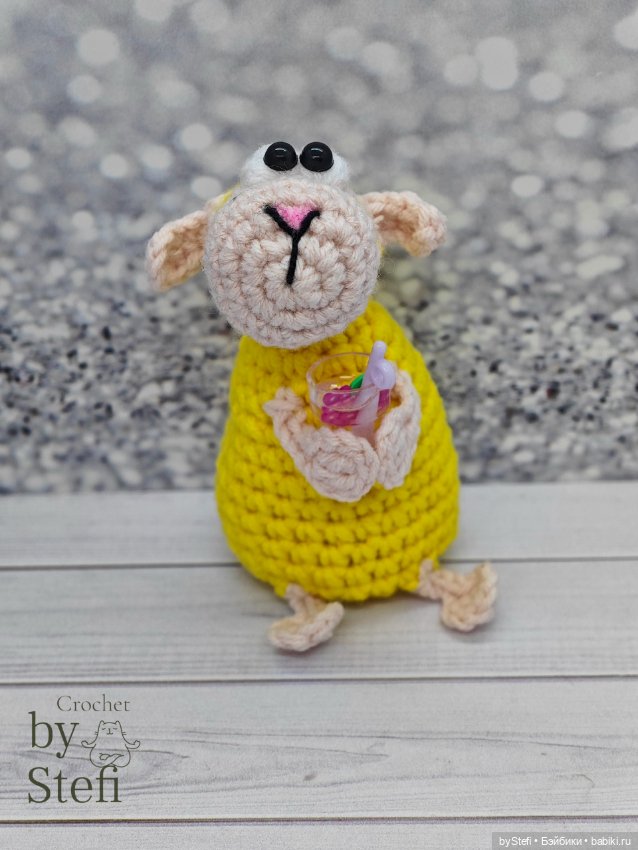 Овечка Боня — Вязаные игрушки и амигуруми: крючком