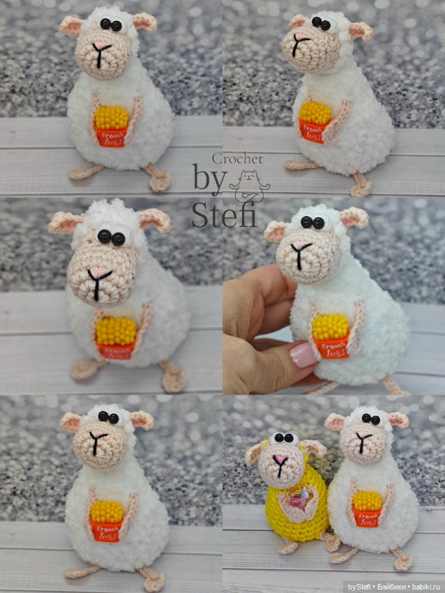 Овечка Боня — Вязаные игрушки и амигуруми: крючком (фото 5)