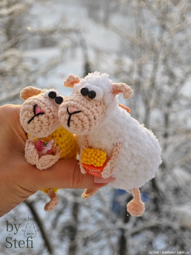 Овечка Боня — Вязаные игрушки и амигуруми: крючком