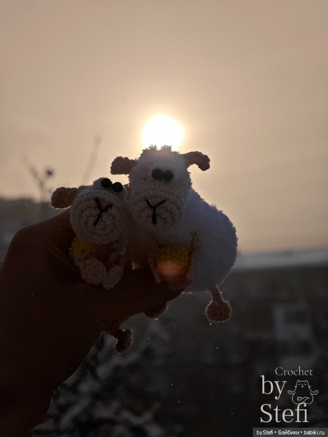 Овечка Боня — Вязаные игрушки и амигуруми: крючком