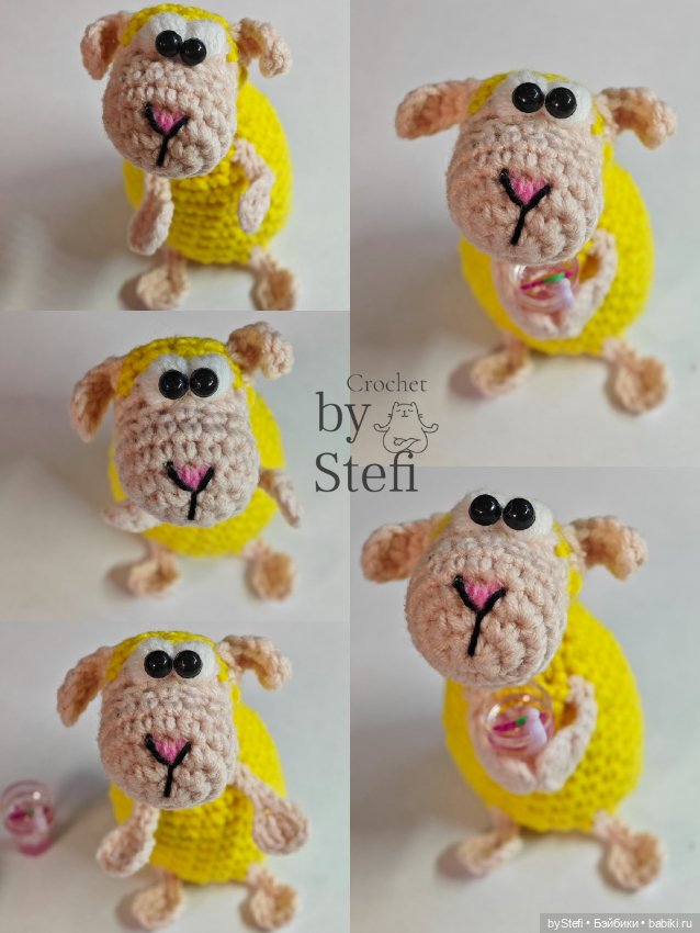 Овечка Боня — Вязаные игрушки и амигуруми: крючком (фото 2)