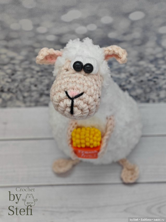 Овечка Боня — Вязаные игрушки и амигуруми: крючком