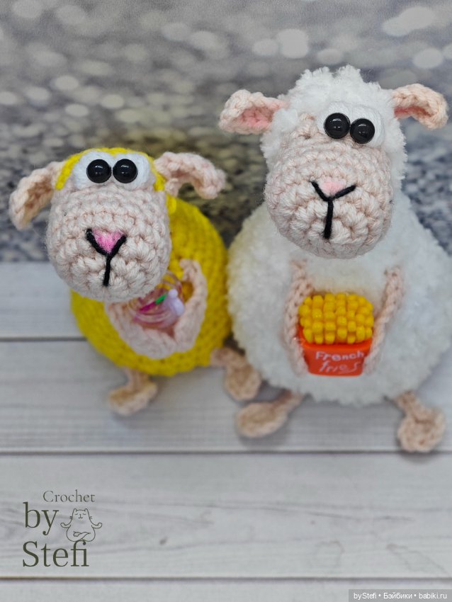 Овечка Боня — Вязаные игрушки и амигуруми: крючком