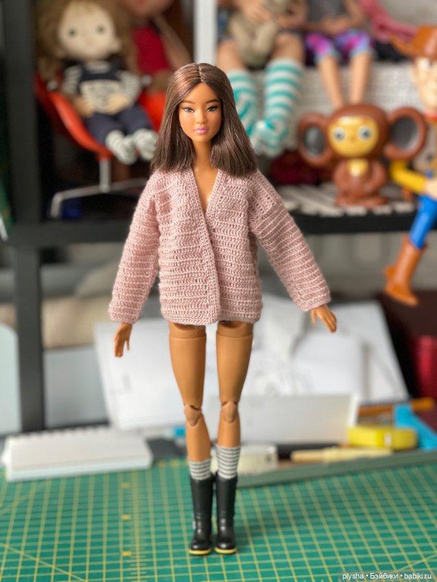 А любите ли вы вязаные крючком вещи? Я обожаю их вязать (фото 8)