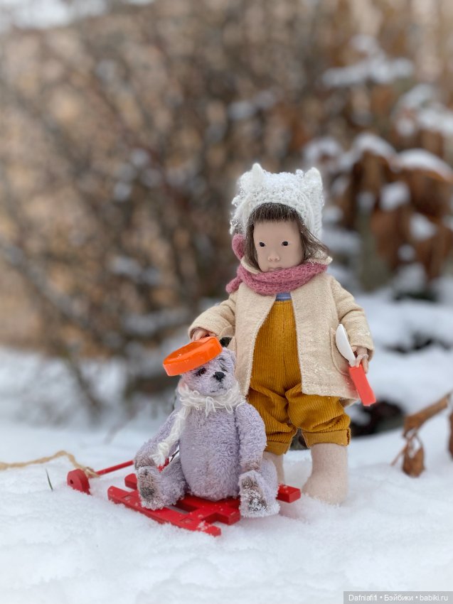 Зимняя прогулка — Авторские куклы BJD (БЖД) у нас дома: фото (фото 8)