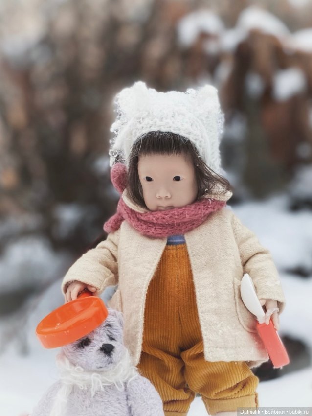 Зимняя прогулка — Авторские куклы BJD (БЖД) у нас дома: фото (фото 9)