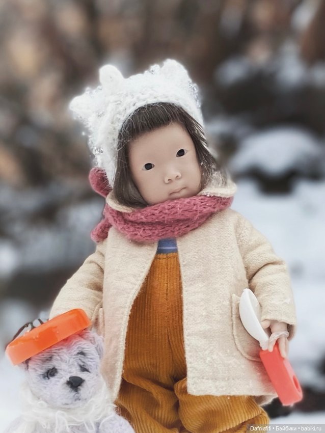 Зимняя прогулка — Авторские куклы BJD (БЖД) у нас дома: фото