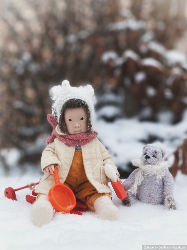 Зимняя прогулка — Авторские куклы BJD (БЖД) у нас дома: фото