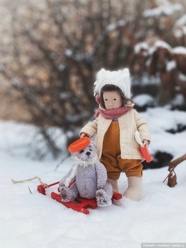 Зимняя прогулка — Авторские куклы BJD (БЖД) у нас дома: фото