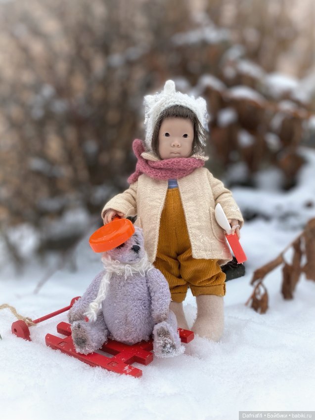 Зимняя прогулка — Авторские куклы BJD (БЖД) у нас дома: фото (фото 10)