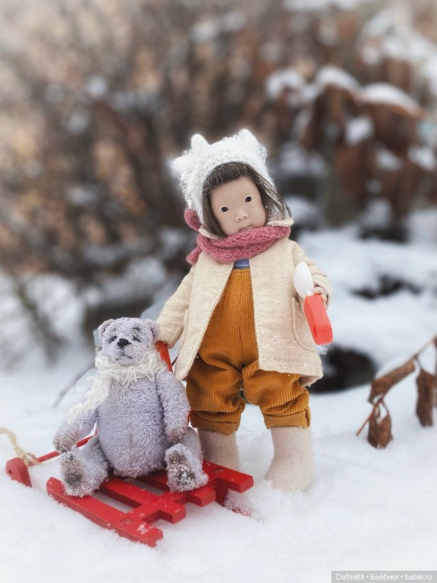 Зимняя прогулка — Авторские куклы BJD (БЖД) у нас дома: фото (фото 4)
