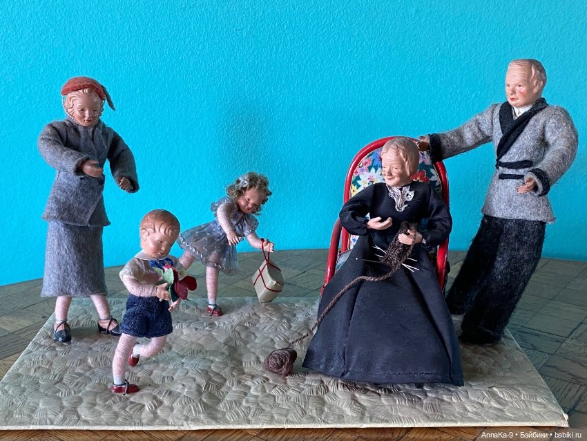 Бабушка, бабулечка, die Großmutti, die Omi