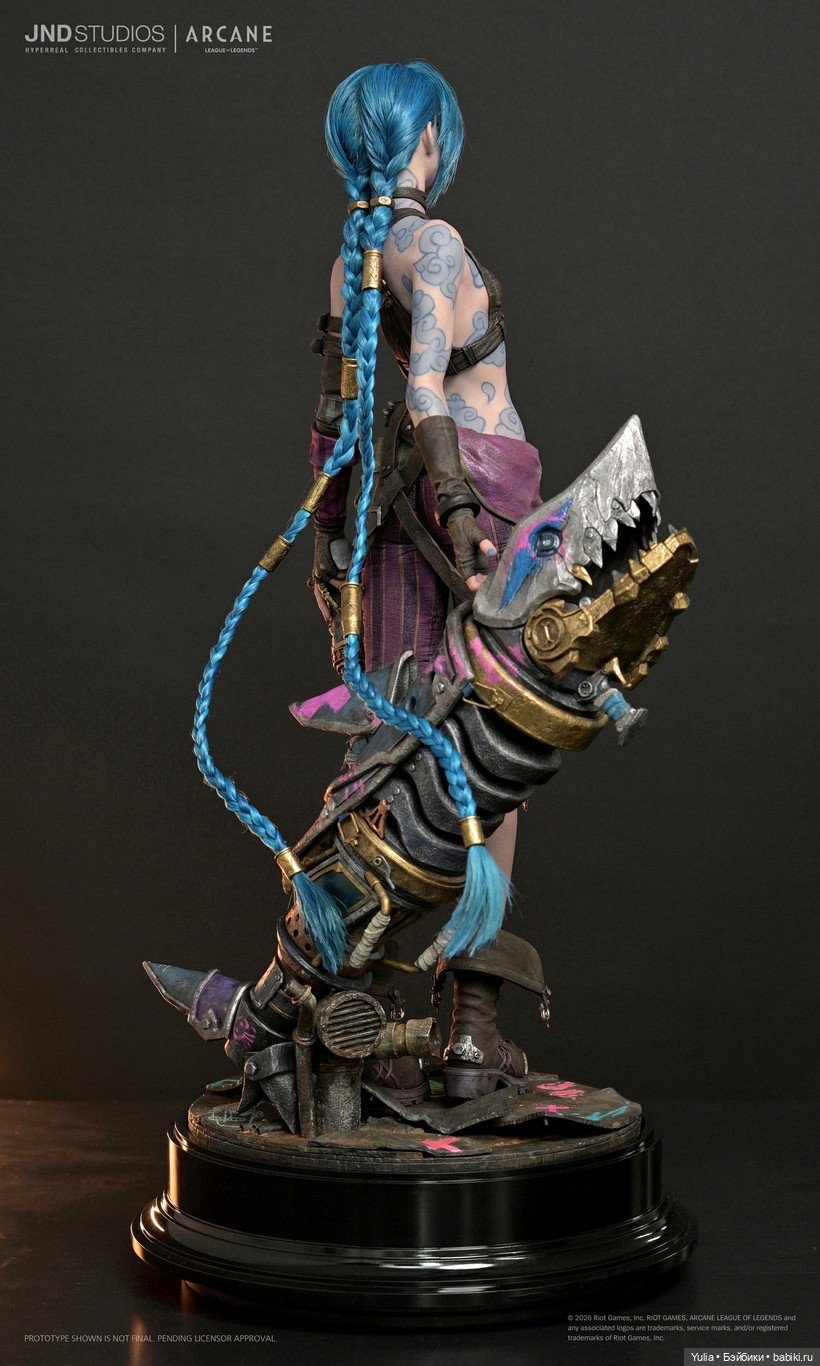 JND Studios - статуя Джинкс (фото 7)