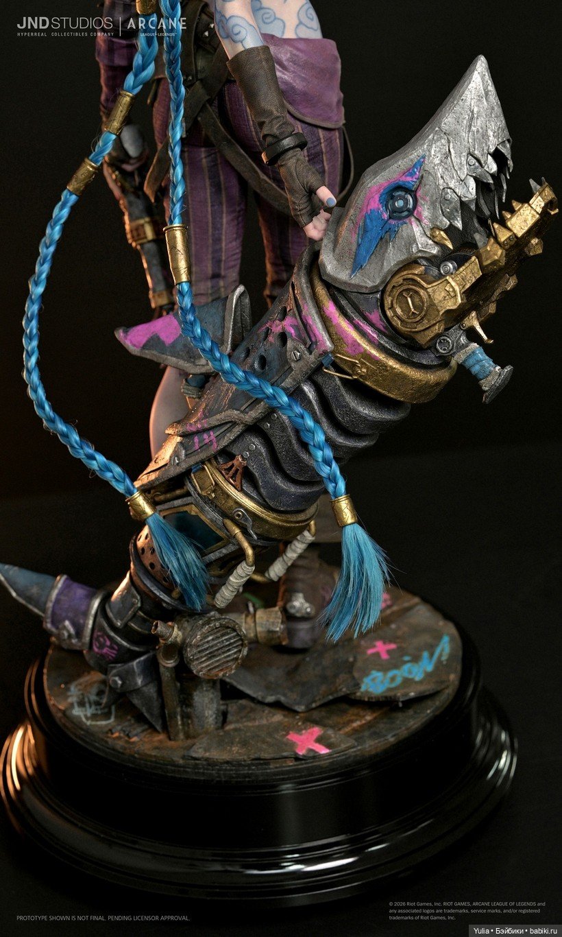 JND Studios - статуя Джинкс (фото 5)