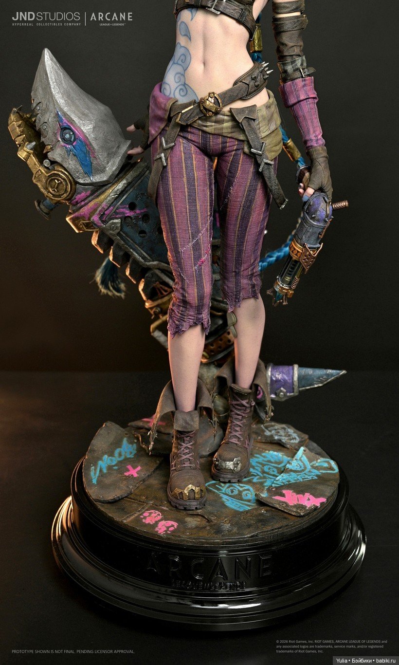 JND Studios - статуя Джинкс (фото 6)