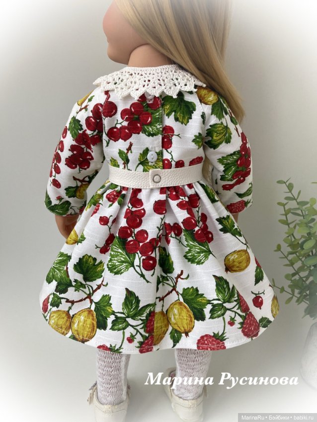 Снова платья — Одежда и обувь для кукол своими руками: фото (фото 9)