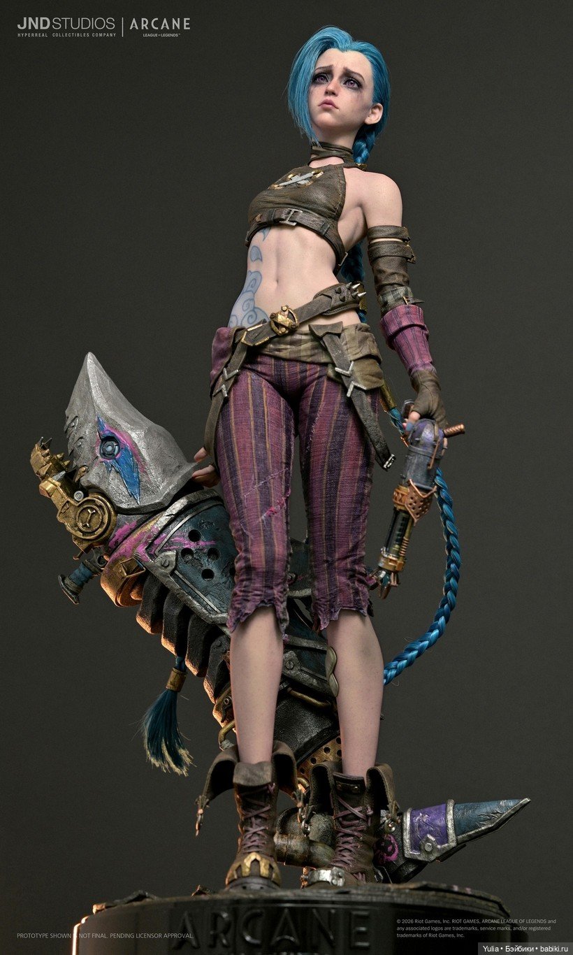JND Studios - статуя Джинкс (фото 2)