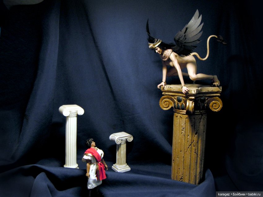 Загадка Сфинкса — Одежда и обувь для кукол своими руками: фото (фото 5)