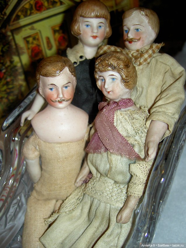 Мужчины "усачи" для кукольного домика (фото 10)