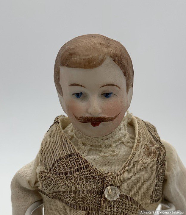 Мужчины "усачи" для кукольного домика (фото 4)