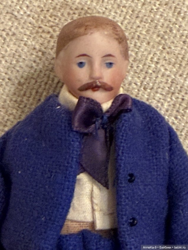 Мужчины "усачи" для кукольного домика (фото 5)