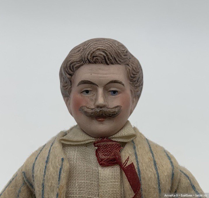 Мужчины "усачи" для кукольного домика (фото 6)