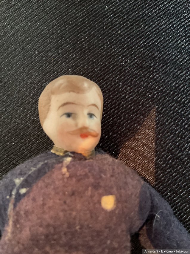 Мужчины "усачи" для кукольного домика