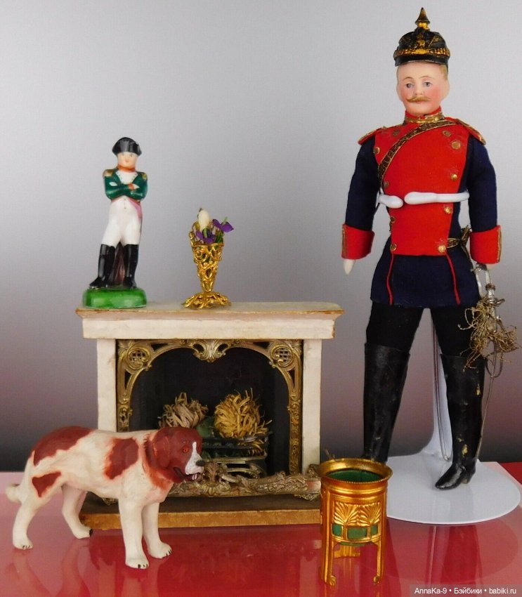 Мужчины "усачи" для кукольного домика