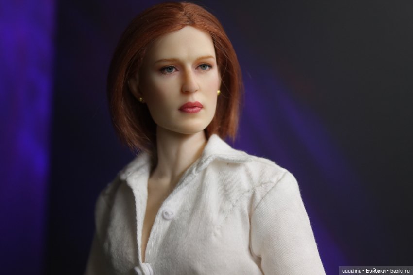 ООАК моего авторства экшен Скалли "Секретные материалы" (фото 3)