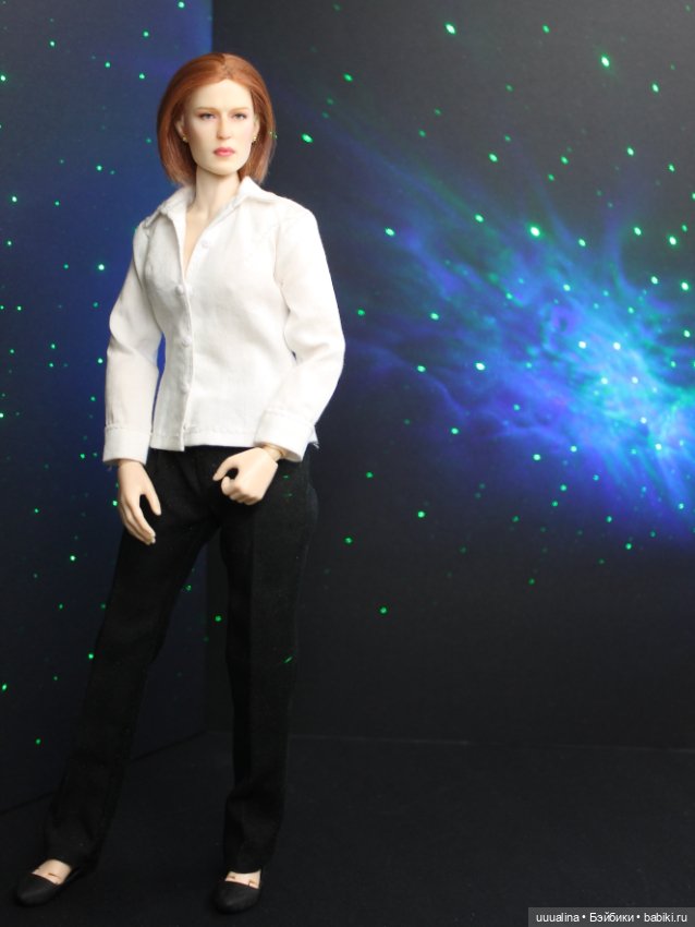 ООАК моего авторства экшен Скалли "Секретные материалы" (фото 2)