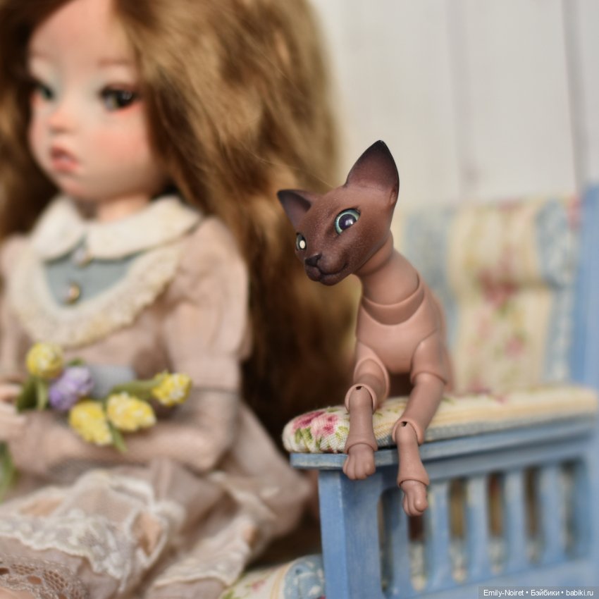 Тася ждет весну — Куклы Landoudou и Birdie: Дизайнерский винил (фото 7)