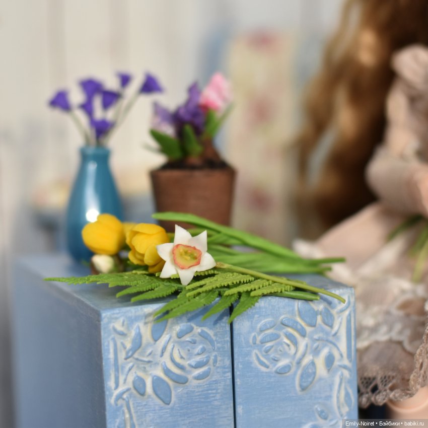 Тася ждет весну — Куклы Landoudou и Birdie: Дизайнерский винил (фото 8)