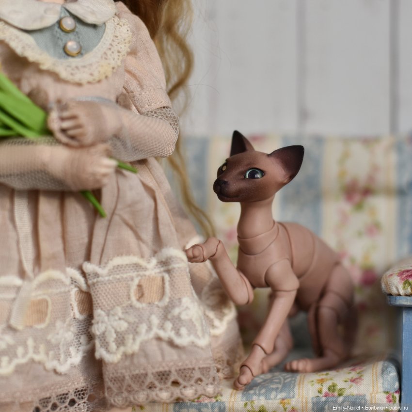 Тася ждет весну — Куклы Landoudou и Birdie: Дизайнерский винил (фото 2)