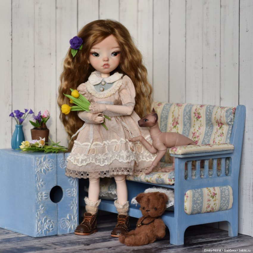 Тася ждет весну — Куклы Landoudou и Birdie: Дизайнерский винил