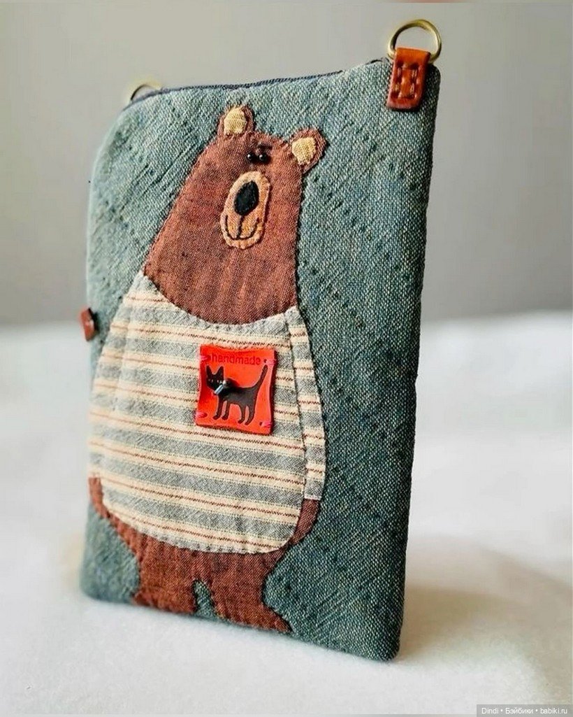 Аппликация из текстиля — Разное