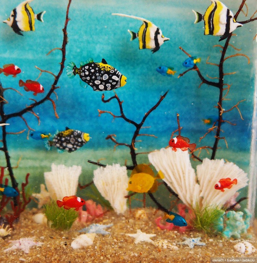 Мини-аквариумы от Fátima J. Doña (фото 2)