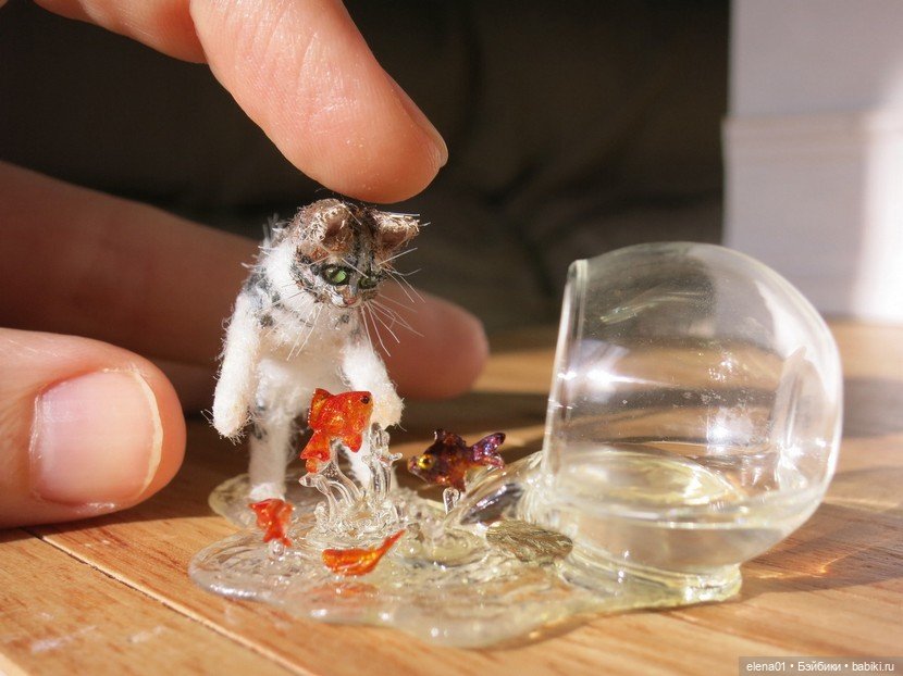 Мини-аквариумы от Fátima J. Doña (фото 6)