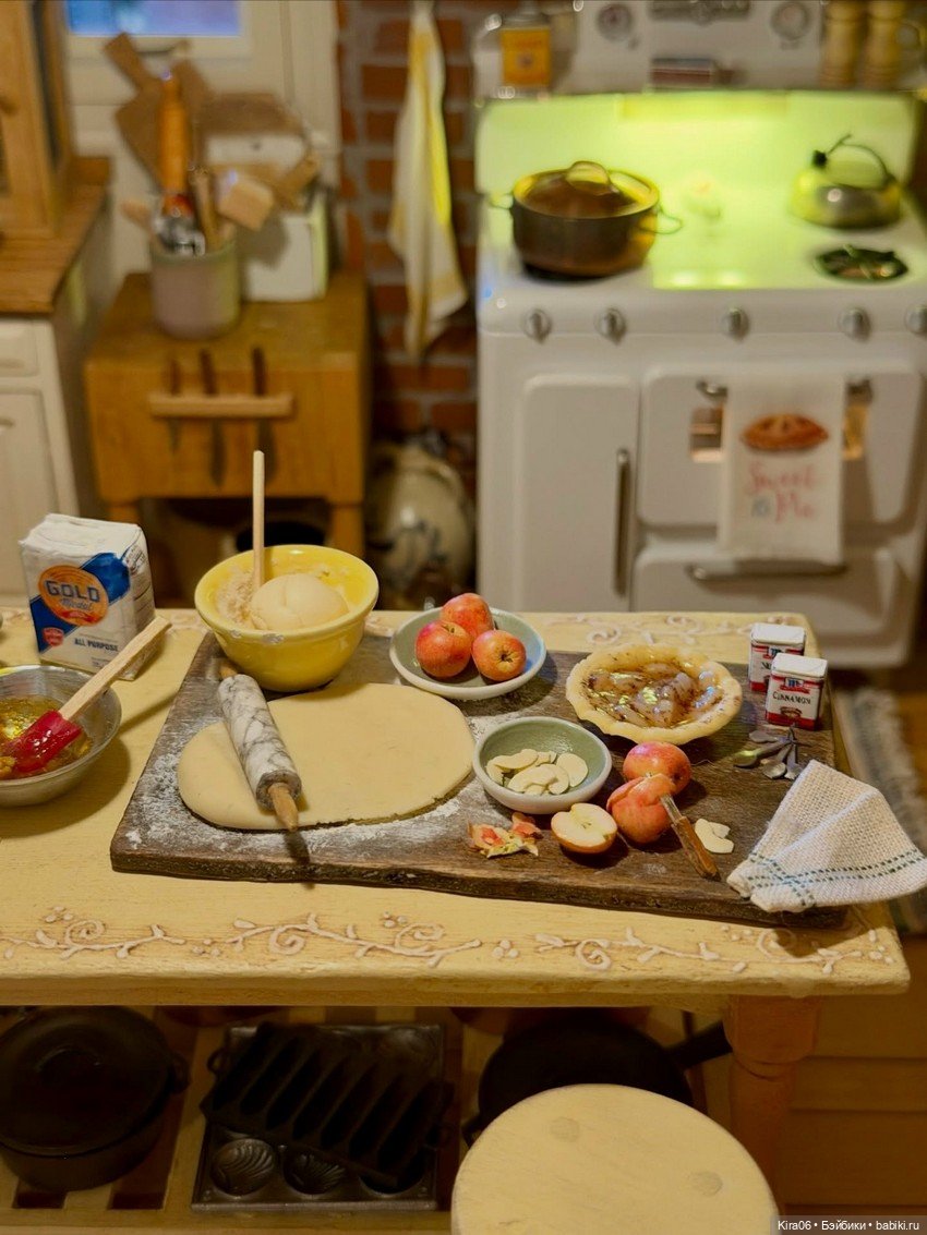 Кухня Kathleen Holmes — Румбоксы и кукольные интерьеры: фото (фото 6)